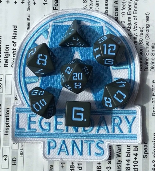 battlecrazed-axe-mage - Dice kickstarter alert! Legendary Pants...
