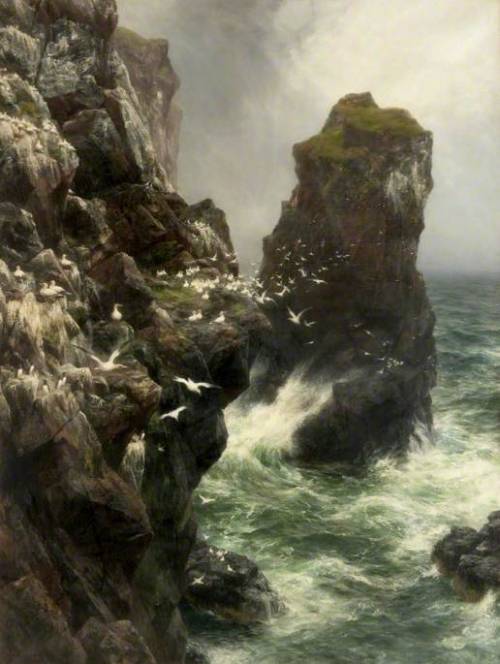 heartbeat-of-leafy-limbs - PETER GRAHAM Where Gannets Build [1896]