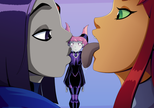 Howdy everyone. I got some more Teen Titans art to share with...