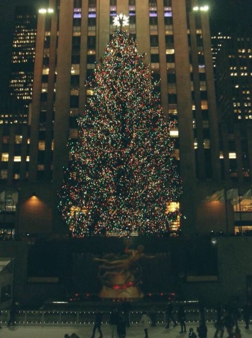 new york city christmas on Tumblr