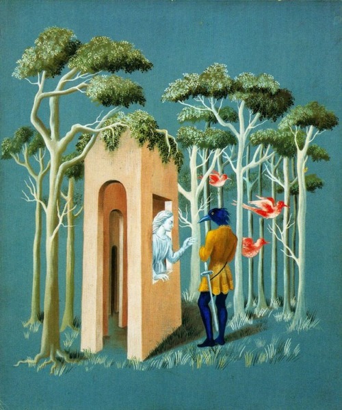 surrealism-love - Garden of love, 1951, Remedios Varo