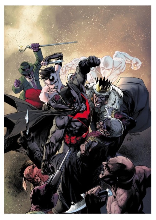 league-of-extraordinarycomics - Batman vs Rogues by Stephen...