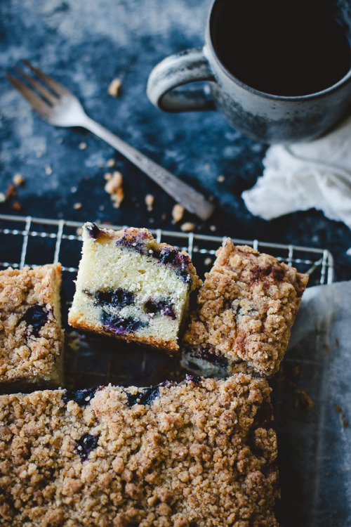 hoardingrecipes - Blueberry Crumb Cake