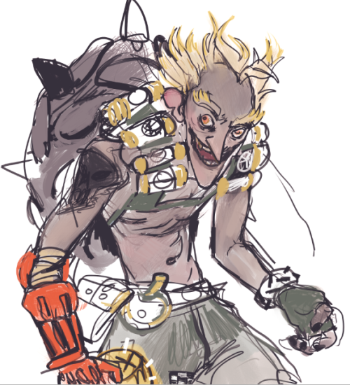 pogona - another old pic i did of junkrat! i cant remember if i...