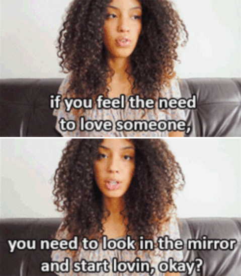db7093:securelyinsecure:Love yourself!Out of all the stuff...