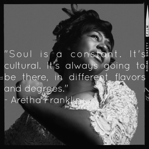 “Soul is a constant. It’s cultural. It’s...