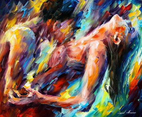 love - Passion by Leonid Afremov