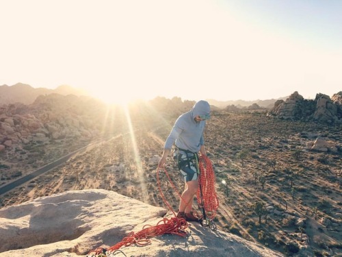 pascalshirley - Good to be back in the desert climbing big rocks...