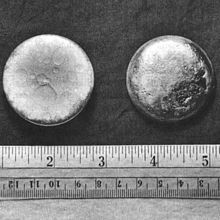 materialsscienceandengineering - Two small samples of the element...