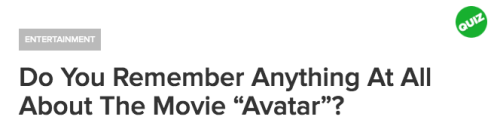 weirdbuzzfeed:Avatar came out in 2009 and is the...