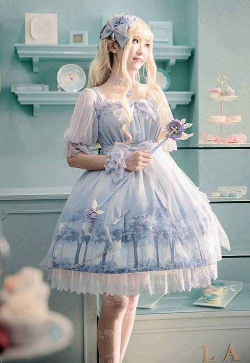lolita-wardrobe - UPDATE - Several【Fairies in the Forest】 Sax OP...