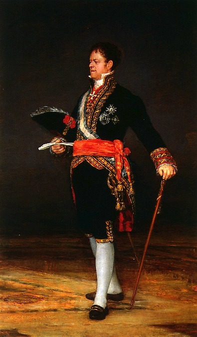 Duke of San Carlos, 1815, Francisco GoyaMedium: oil,canvas