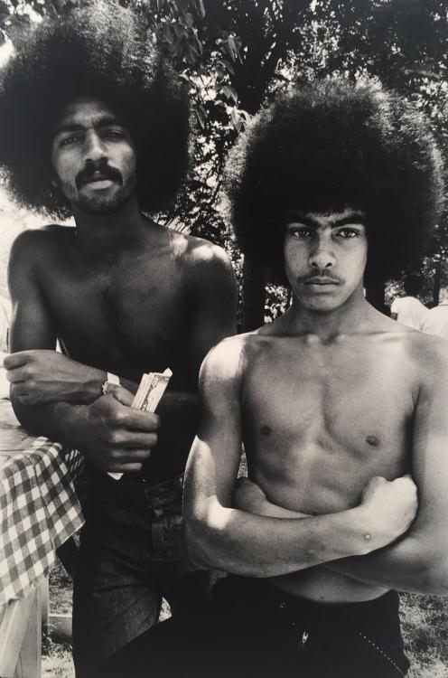 a-state-of-bliss - ‘Men With Afro’s’ by Arlene Gottfried, late...