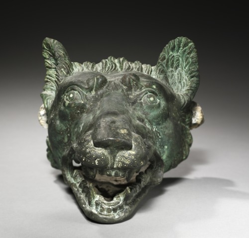 theancientwayoflife:~Wolf-Head Barge Fixture.Date: A.D....