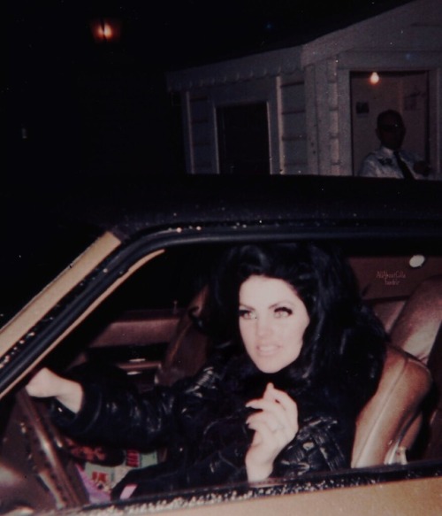 lizaattwood - Priscilla Presley photographed outside of...