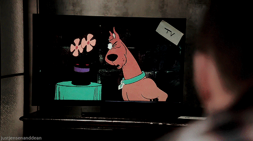 justjensenanddean - Dean Watching Scooby-Doo ❤️ | 12x11...