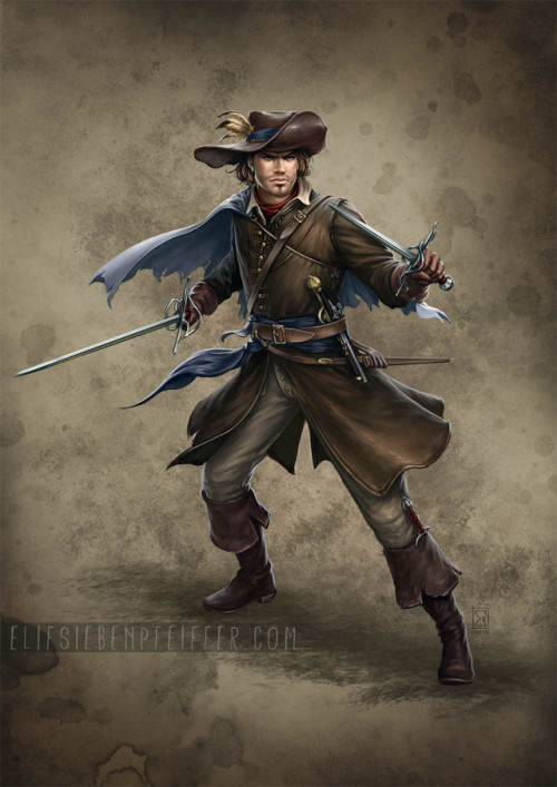 we-are-rogue - Highwayman character artby Elif...