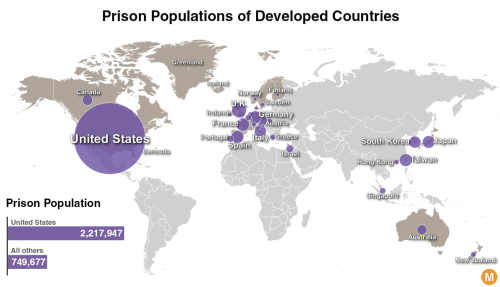 femoids - mapsontheweb - Prison populations of developed...