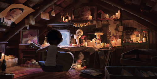 Visual development for Pixar’s Coco from The Art of Coco