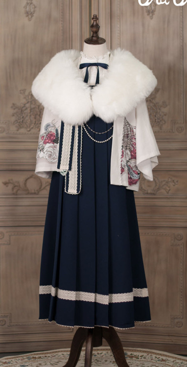 lolita-wardrobe - 【NEW Designs (Skirt, Big Fur Collar, Furisode,...