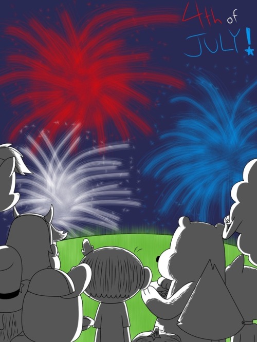 cartoonsrox:Something I did for Fourth of July