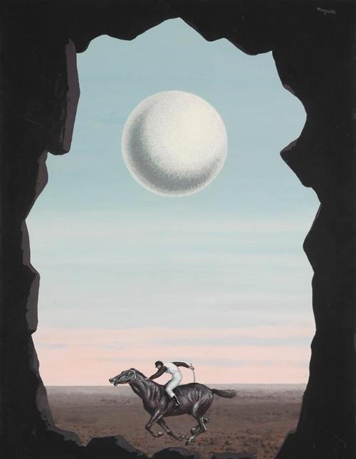 electripipedream - Rene MagritteLe Jockey Perdu1964