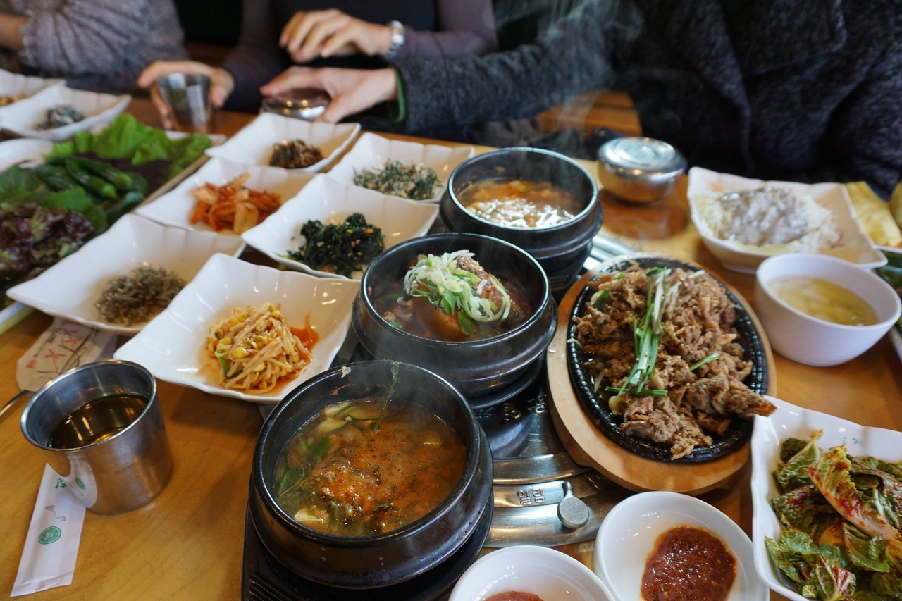 Как выглядит обед в Южной Корее