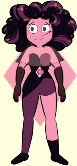 what a one gem homeworld rhodonite might look like!