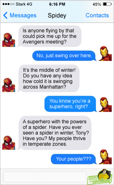 tired-n-trash - fromsuperheroes - Texts From Superheroes - The Best...