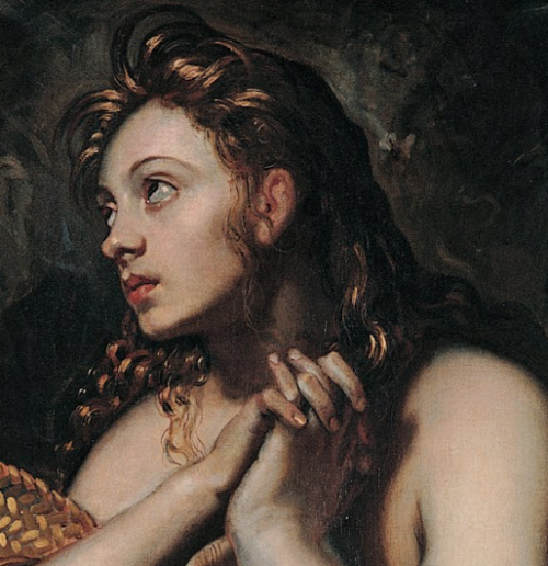 renaissance-art:Tintoretto c. 1598-1602Penitent Magdalene...