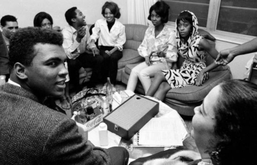 twixnmix - Muhammad Ali with Malcolm X, Sam Cooke, his mother...