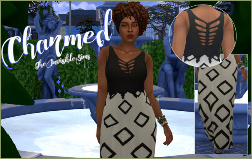 theinvisiblesims - Charmed [A Long Dress]+BGC+New Mesh//All...
