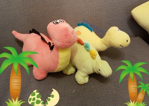 littlealpacacutie - My dinosaur stuffies!!!