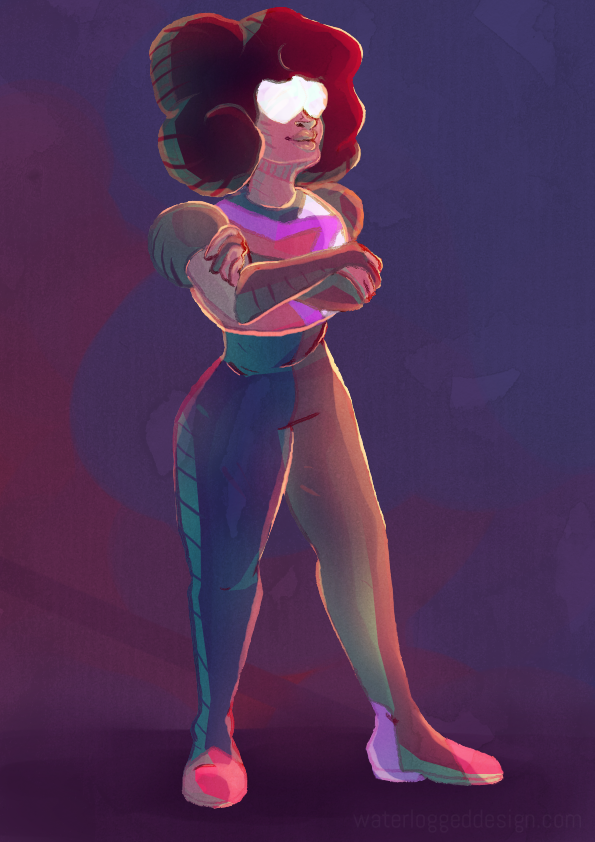 Using Garnet to test out my new tablet :)!