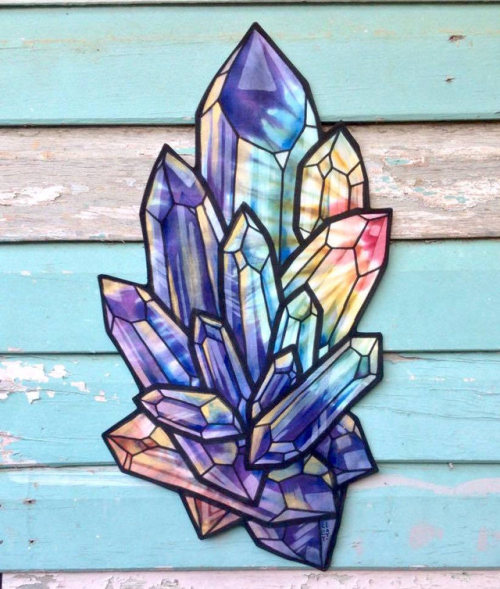 sosuperawesome - Crystal Wall Hangings by Lily Loy on Etsy