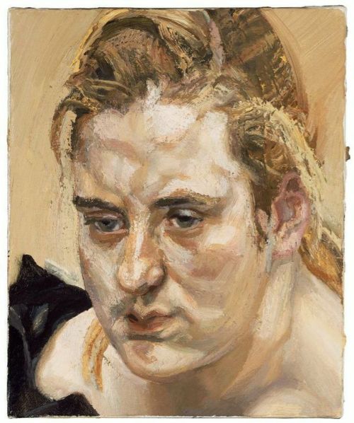 expressionism-art - Susie, 1988, Lucian Freud Size - 22.3x27.3...