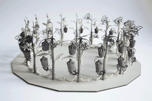 itscolossal - Paper Metamorphosis Zoetrope by Veerle Coppoolse