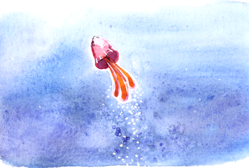 valentinstoll - My watercolor piece of animation for the next...