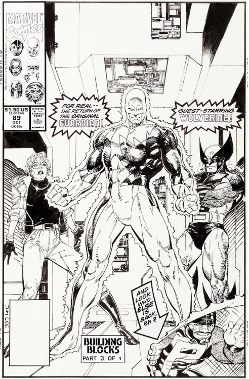 thebristolboard - Original and final cover art by Jim Lee from...