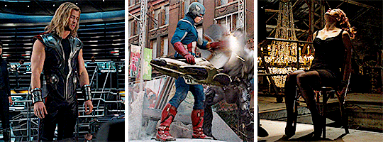 costumesonscreen - The Avengers (2012)Costume design by Alexandra...