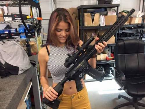 tacticalbabes:More Hot Girls with...