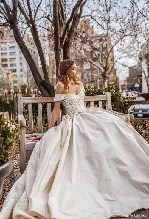 (via Eva Lendel 2019 Wedding Dresses — “Sunrise” Bridal...