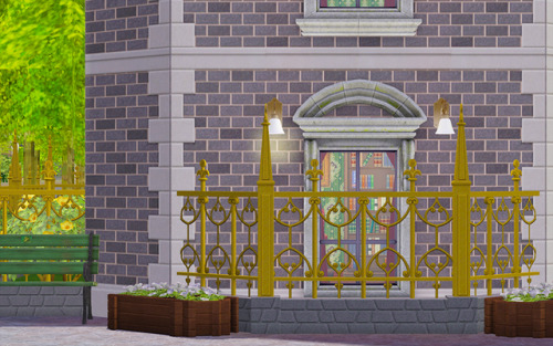 limonaire - The fence from the “Mother Russia” TS3 store set...