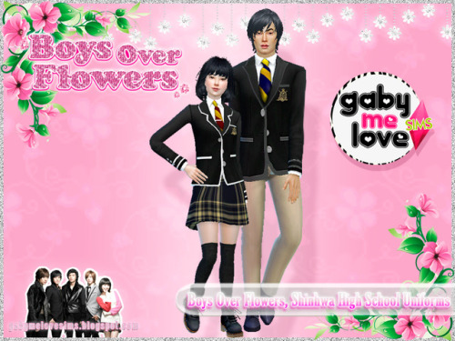 Boys Over Flowers, Shinhwa High School UniformsSet de...