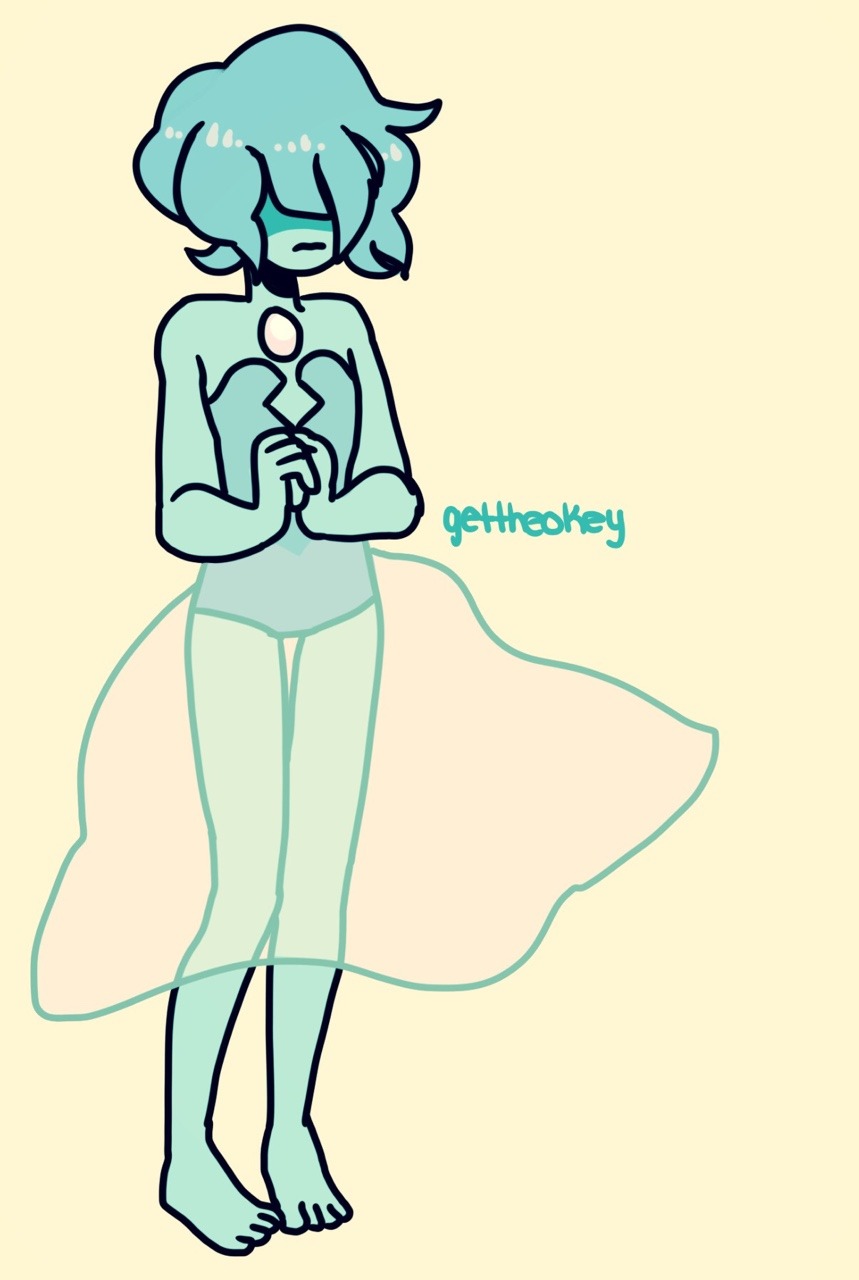 Uhghfgs I fucking love her she’s so pretty she looks like a fusion between Lapis and our Pearl 💫✨