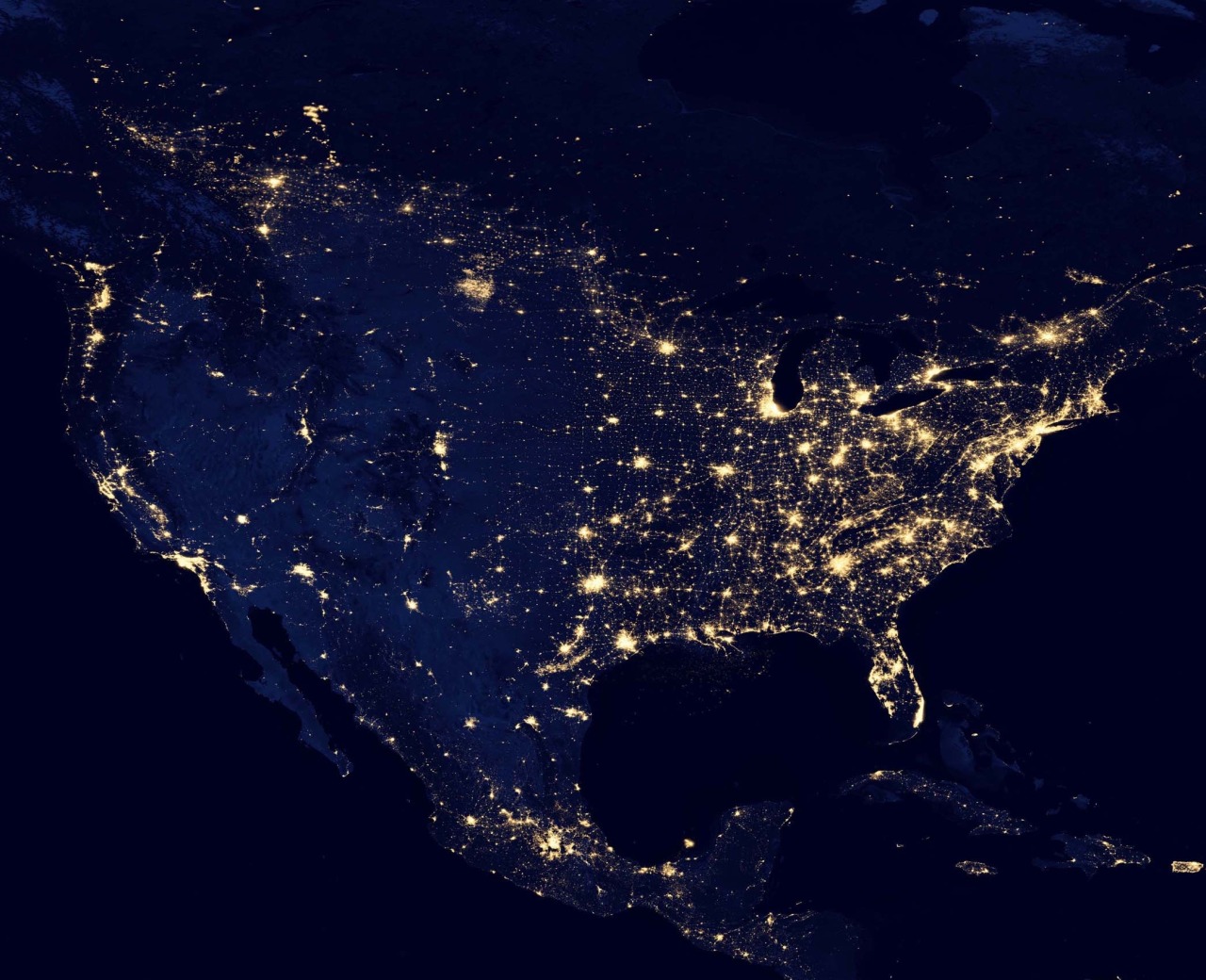 Satellite Reveals New Views of Earth at Night |...