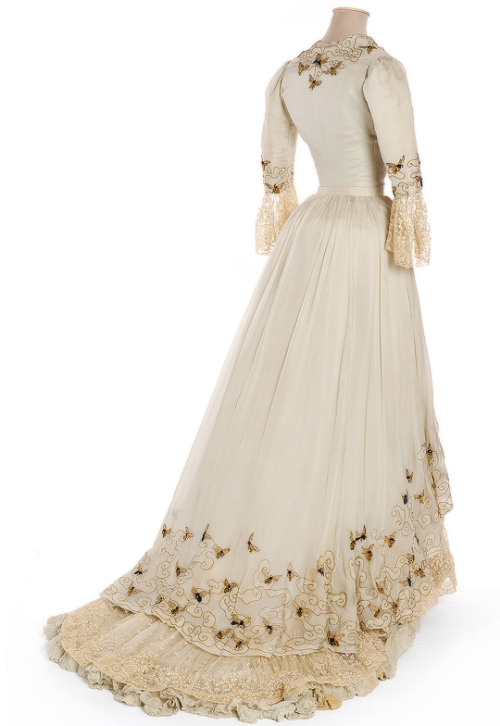 ladimcbeth - owlmylove - vintagegal -  Doucet evening dress,...