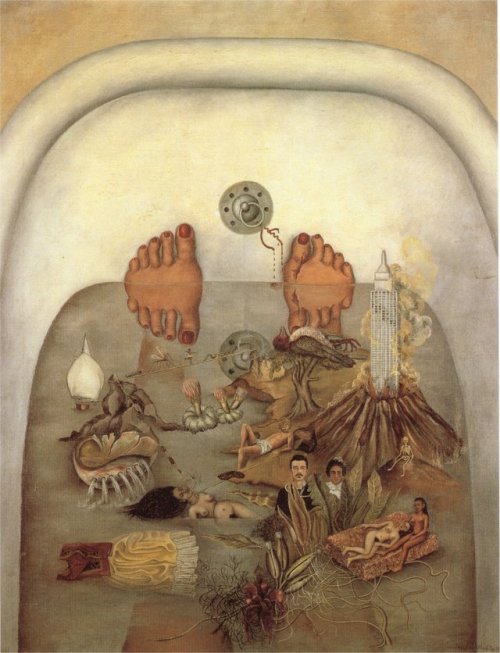 artist-frida - What the Water Gave Me, 1938, Frida KahloSize - ...