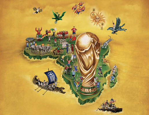 Thought Trails: A World Cup with 40 Countries? “We need more African and Asian [countries in the World Cup]. But instead of taking away some European, we have to go to 40 teams. We can add two African, two Asiatic, two American, one Oceania and one...