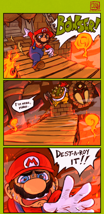 mkbuster - sindraws - The new Super Mario Bros game looks great...